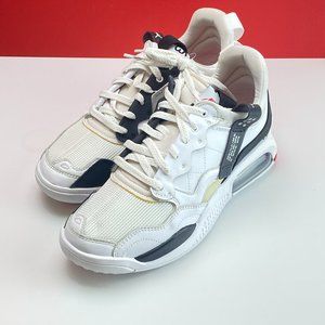 Jordan MA2 with TAGS M-9 White/Black University Red
